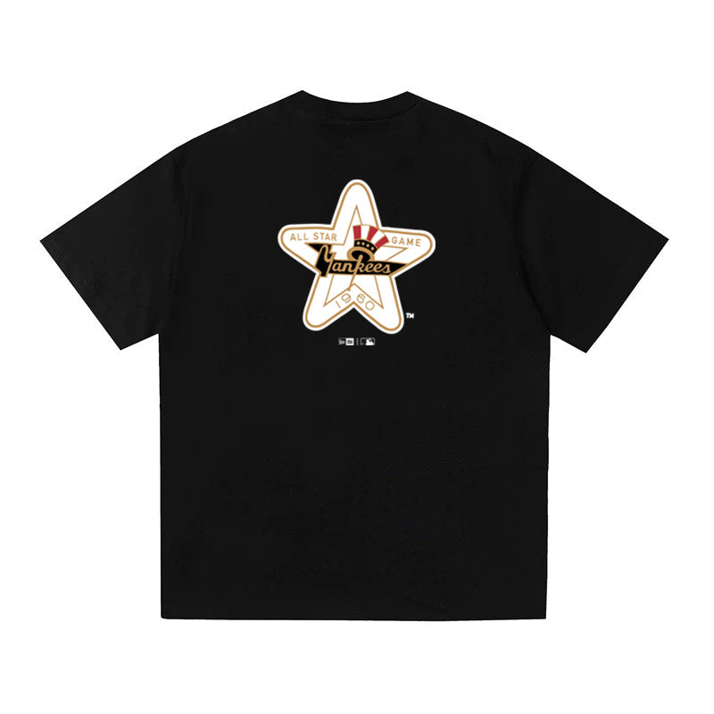 MLB Kaos Logo Seri Huruf, Unisex '"COD '" M-221 Ada 3 Pilihan Warna