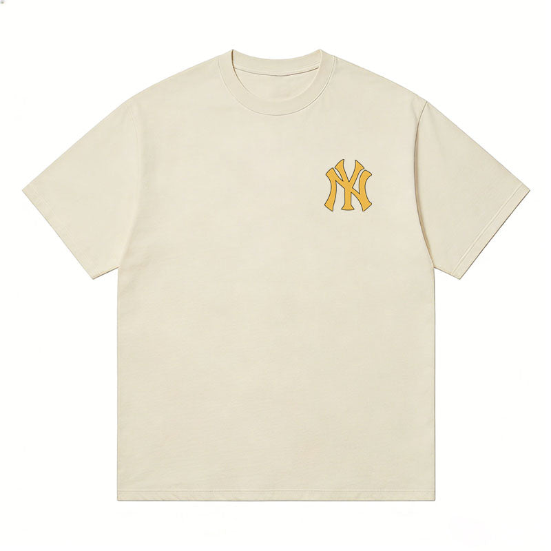 MLB Kaos Logo Seri Huruf, Unisex '"COD '" M-228 Ada 3 Pilihan Warna