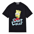 LV Kaos Logo Seri Huruf, Unisex, COD '-L-26