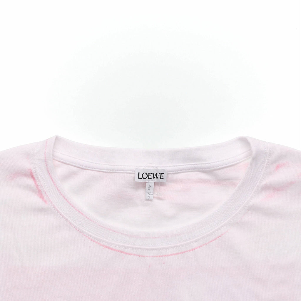 Kaos Pendek LOEWE dengan Motif Gambar/Cetak, Cocok untuk Pria dan Wanita -LE-06