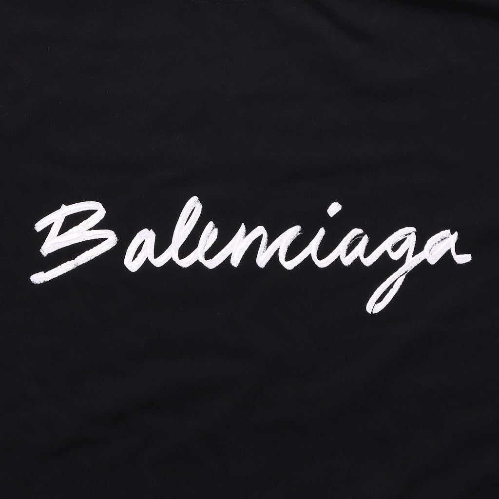 Kaos Pendek Balenciaga dengan Motif Gambar/Cetak, Cocok untuk Pria dan Wanita -BL-35