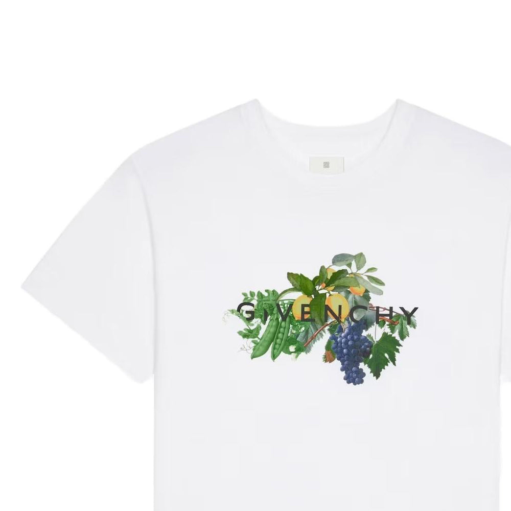 Kaos Givenchy Bermotif, Unisex -J-23