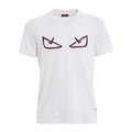 Kaos Pendek FENDI dengan Motif Gambar/Cetak, Cocok untuk Pria dan WanitaF-51