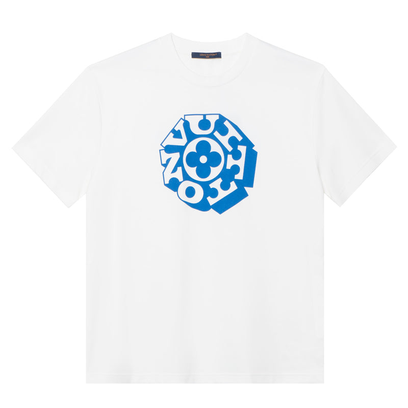 LV Kaos Logo Seri Huruf, Unisex, COD '-L-13