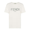 Kaos Pendek FENDI dengan Motif Gambar/Cetak, Cocok untuk Pria dan WanitaF-08