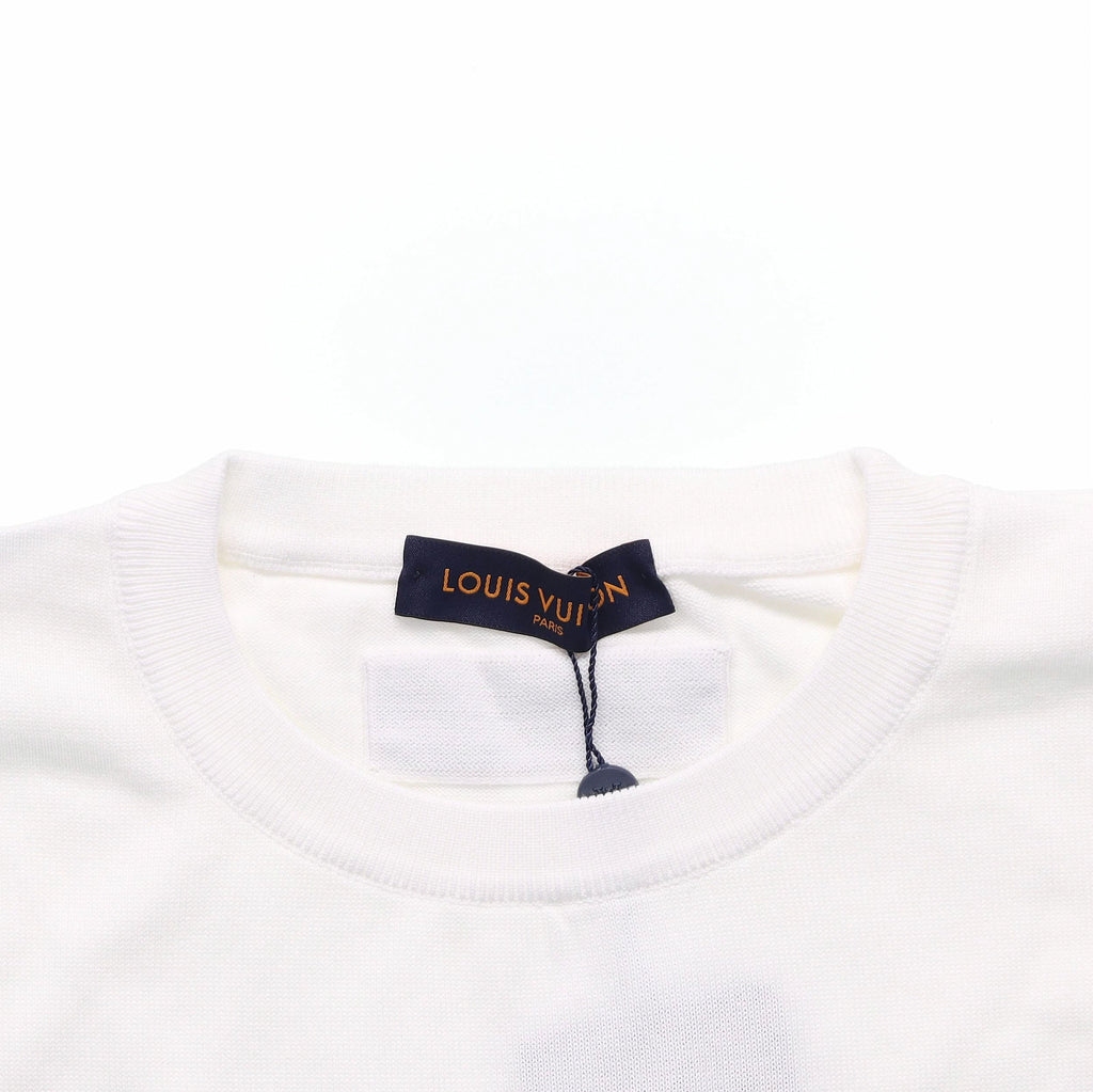 LV Kaos Logo Seri Huruf, Unisex, COD '-L-15