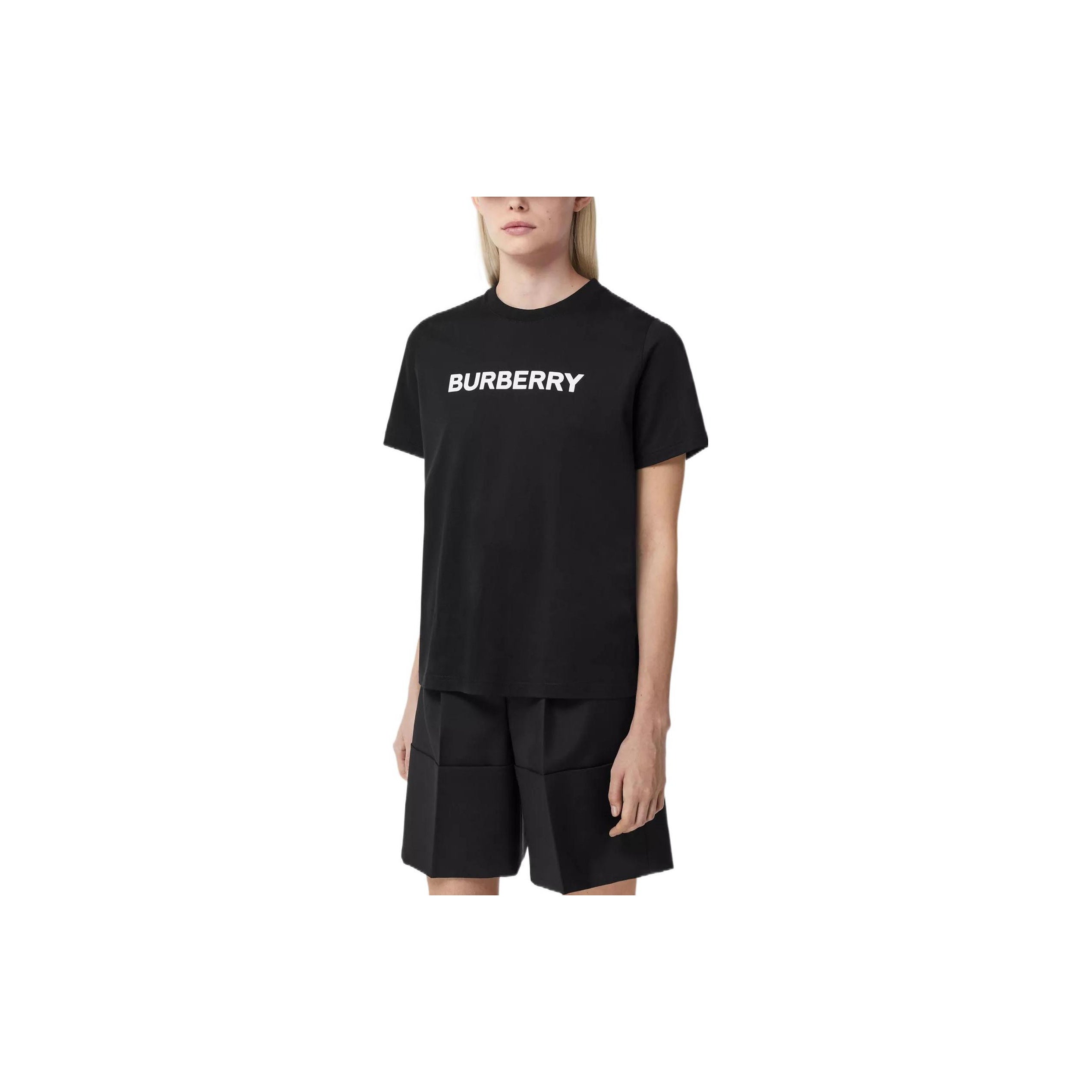 Burberry Kaos Logo Seri Huruf, Unisex, COD '"B-08