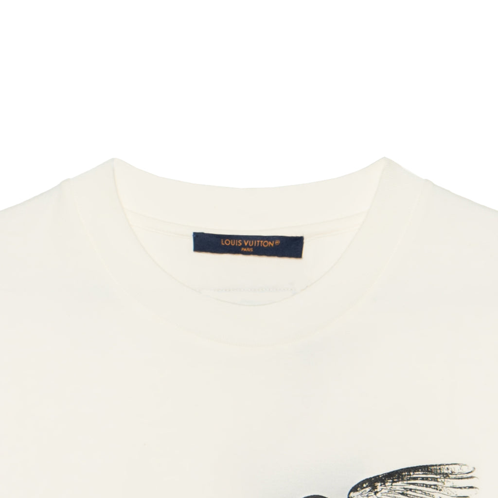LV Kaos Logo Seri Huruf, Unisex, COD '-L-06